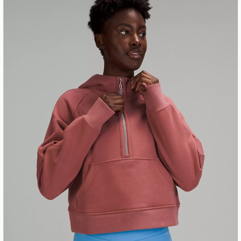 Lululemon oversized scuba halfzip